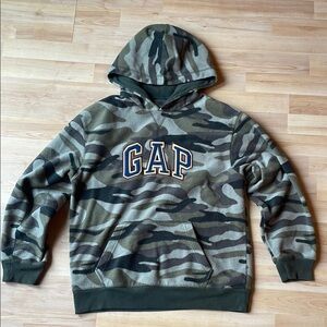 GAP Camo fleece Hoodie